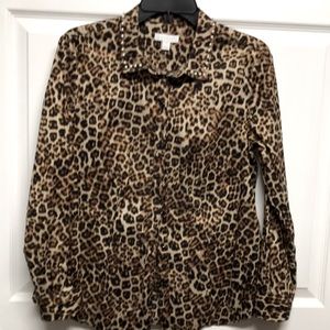 Charter club, Macys brand, long sleeve shirt, size 8P